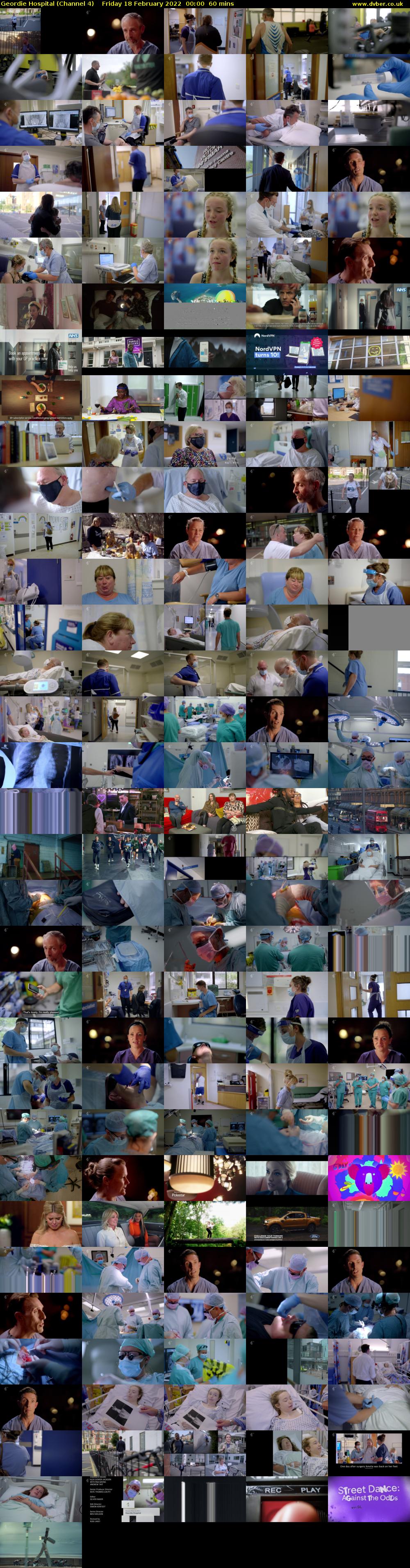 Geordie Hospital (Channel 4) Friday 18 February 2022 00:00 - 01:00