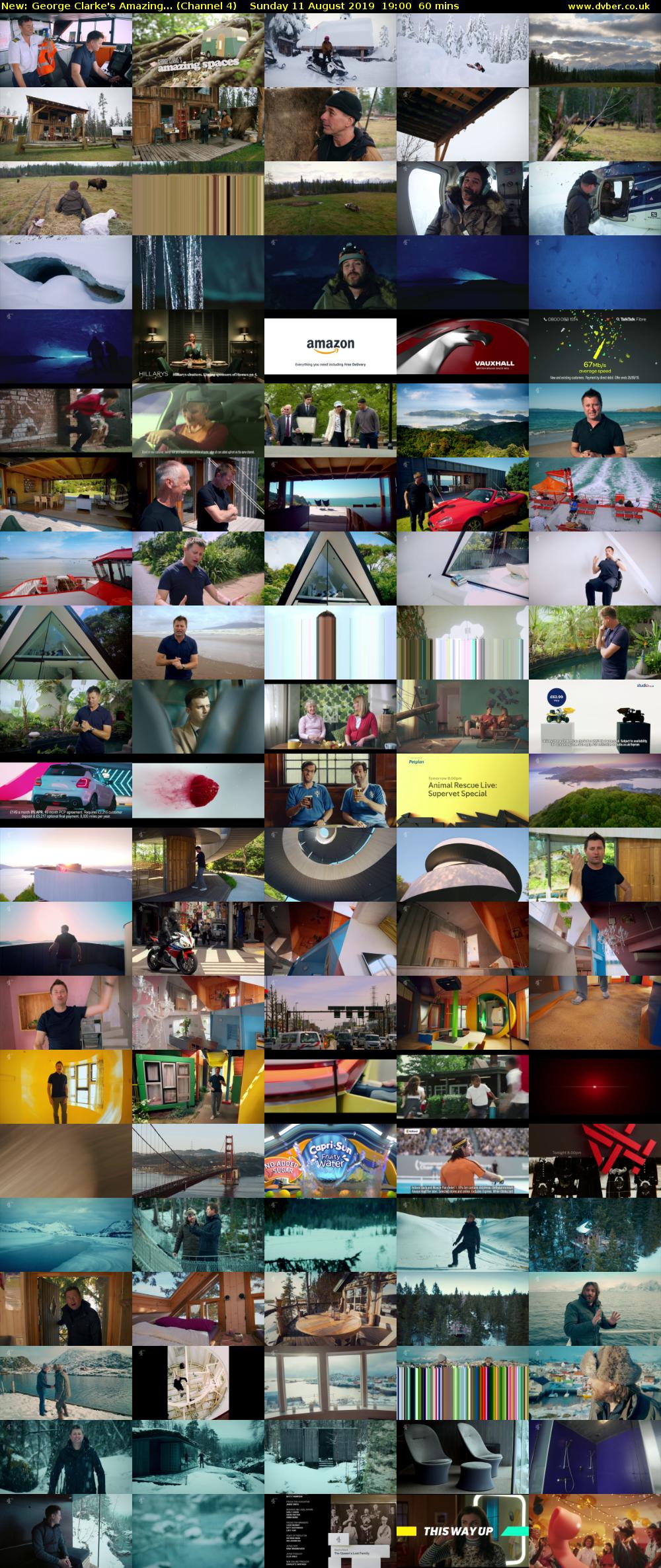 George Clarke's Amazing... (Channel 4) Sunday 11 August 2019 19:00 - 20:00