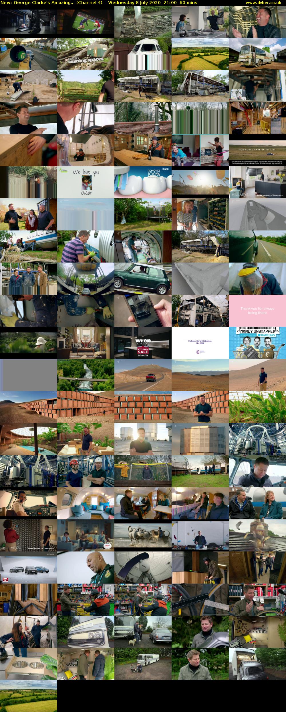 George Clarke's Amazing... (Channel 4) Wednesday 8 July 2020 21:00 - 22:00