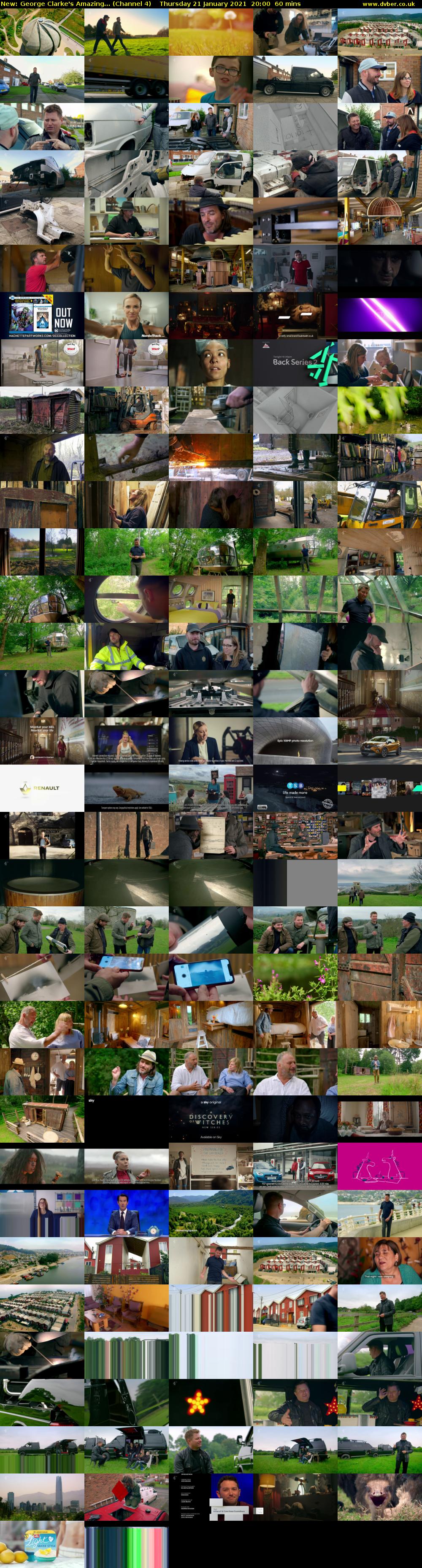 George Clarke's Amazing... (Channel 4) Thursday 21 January 2021 20:00 - 21:00