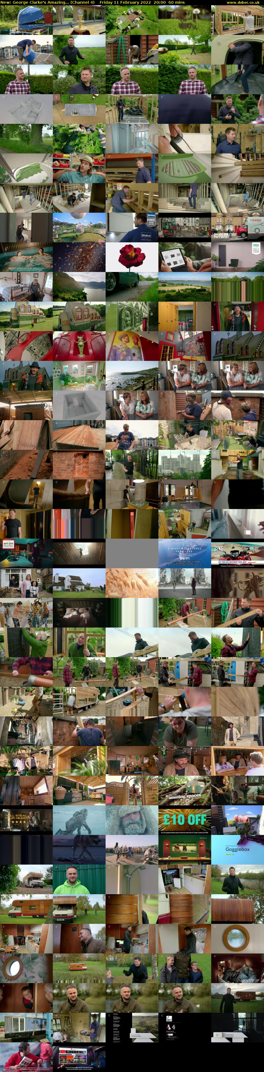 George Clarke's Amazing... (Channel 4) Friday 11 February 2022 20:00 - 21:00
