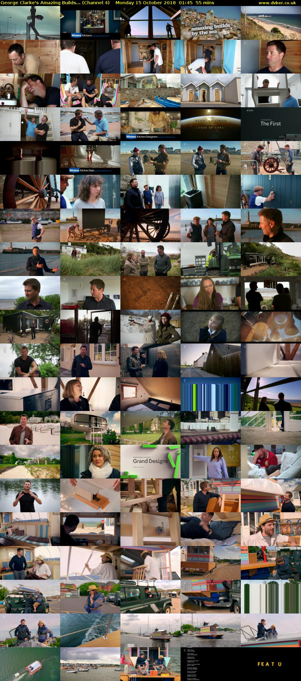 George Clarke's Amazing Builds... (Channel 4) Monday 15 October 2018 01:45 - 02:40