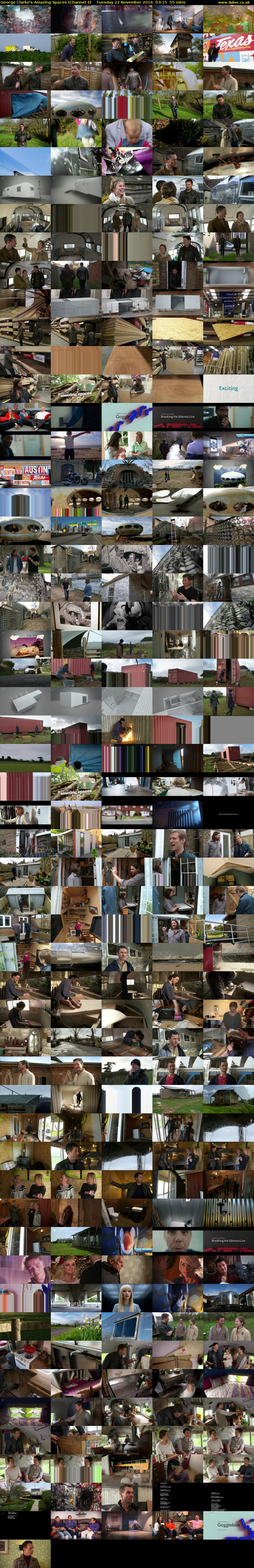 George Clarke's Amazing Spaces (Channel 4) Tuesday 22 November 2016 03:15 - 04:10