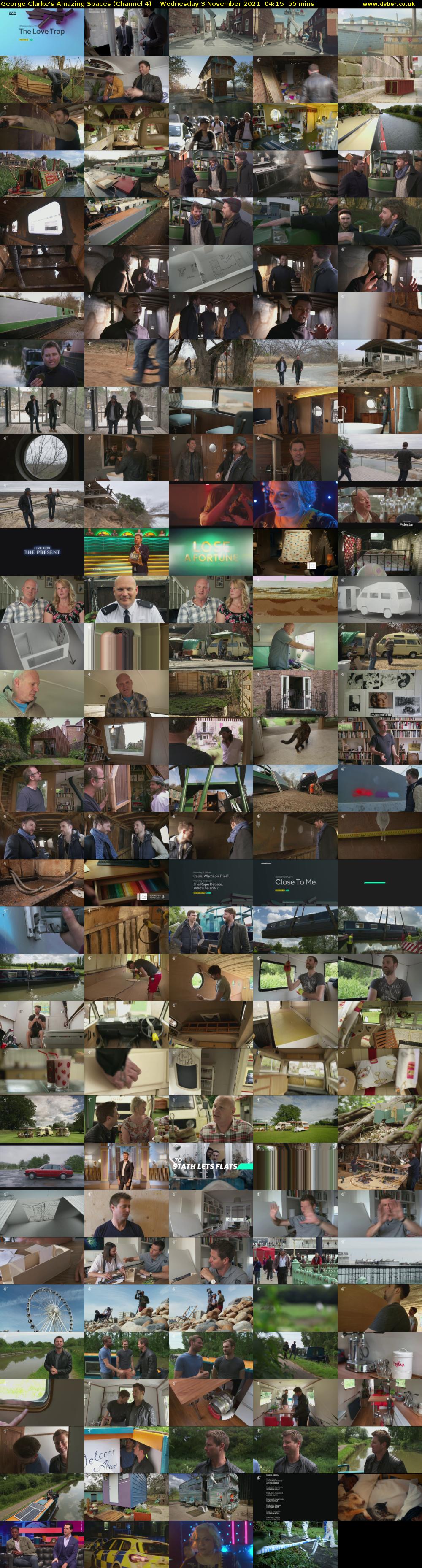 George Clarke's Amazing Spaces (Channel 4) Wednesday 3 November 2021 04:15 - 05:10