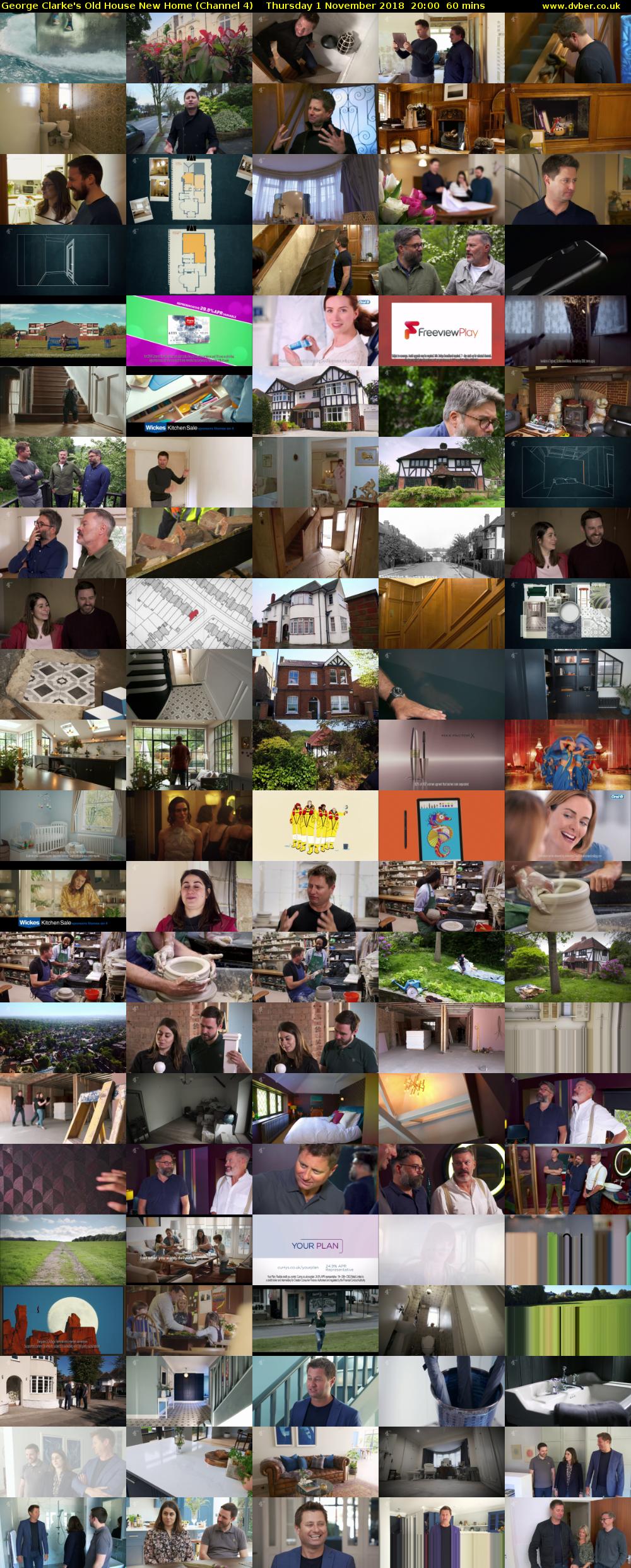 George Clarke's Old House New Home (Channel 4) Thursday 1 November 2018 20:00 - 21:00
