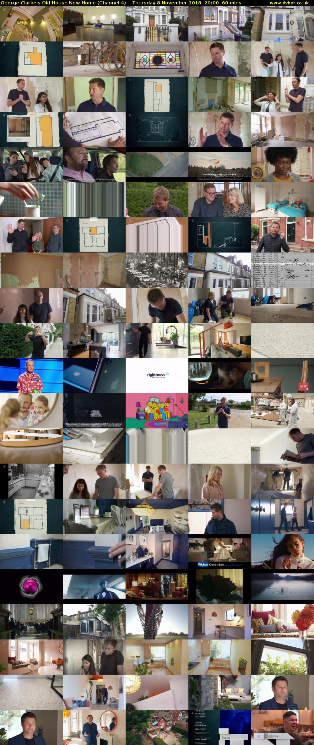 George Clarke's Old House New Home (Channel 4) Thursday 8 November 2018 20:00 - 21:00