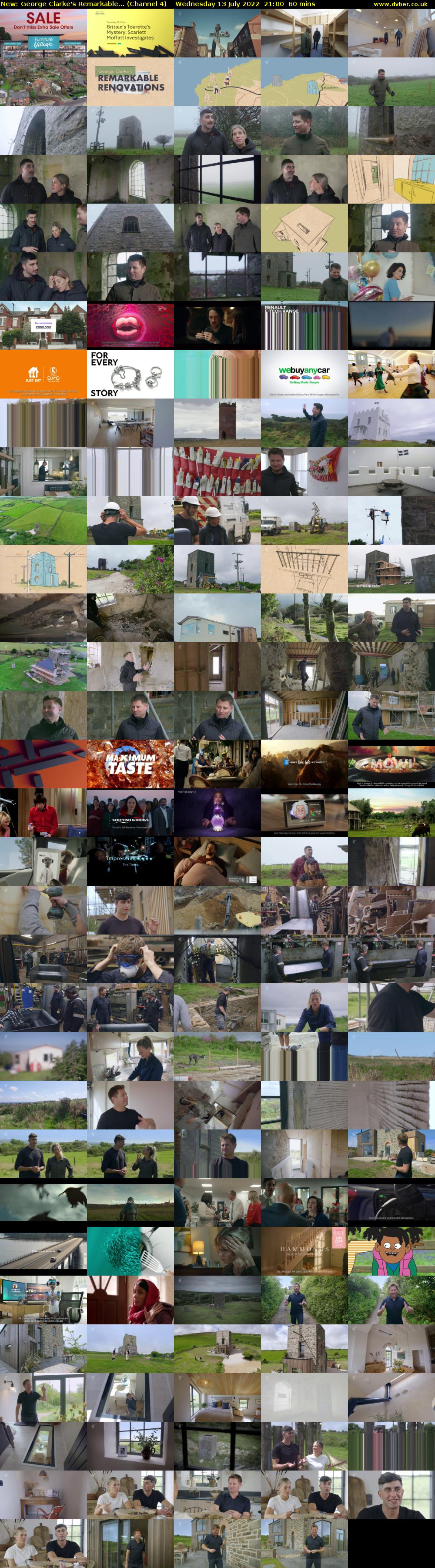George Clarke's Remarkable... (Channel 4) Wednesday 13 July 2022 21:00 - 22:00