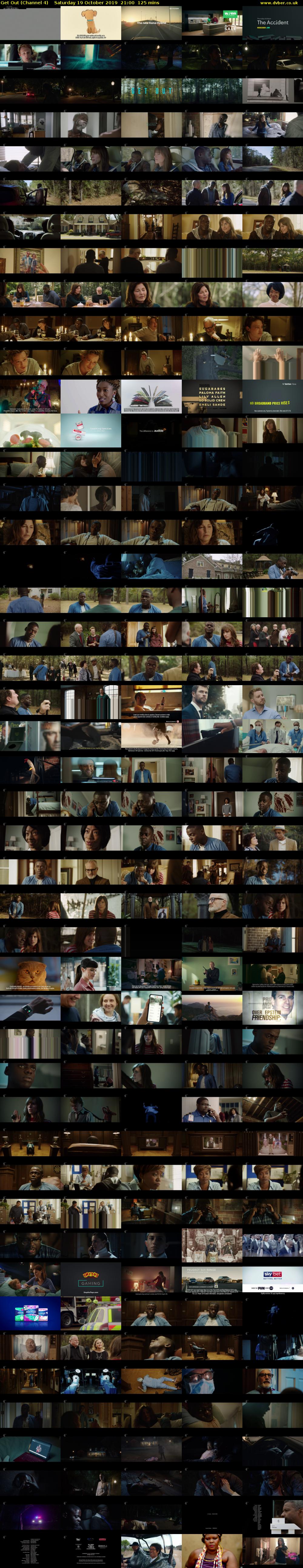 Get Out (Channel 4) Saturday 19 October 2019 21:00 - 23:05