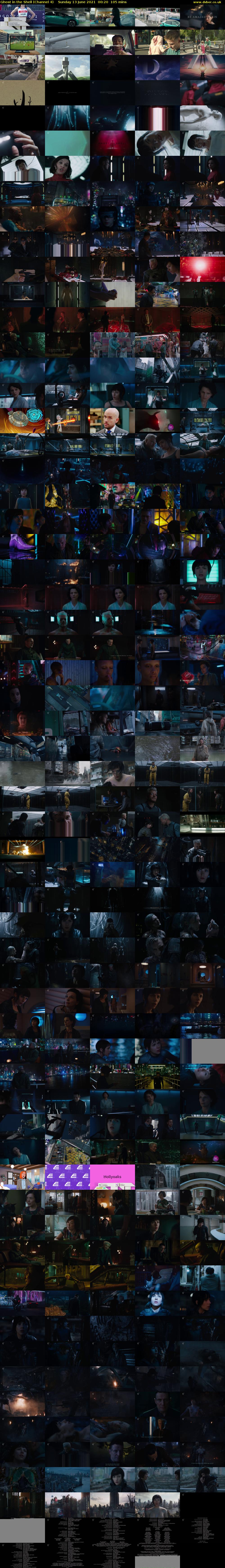Ghost in the Shell (Channel 4) Sunday 13 June 2021 00:20 - 02:05