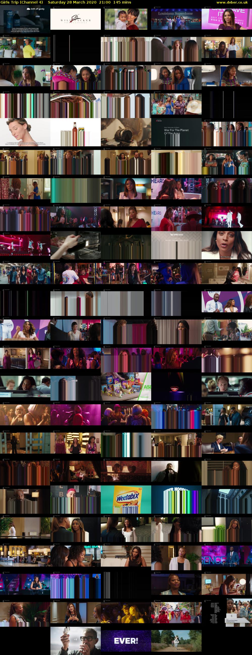 Girls Trip (Channel 4) Saturday 28 March 2020 21:00 - 23:25