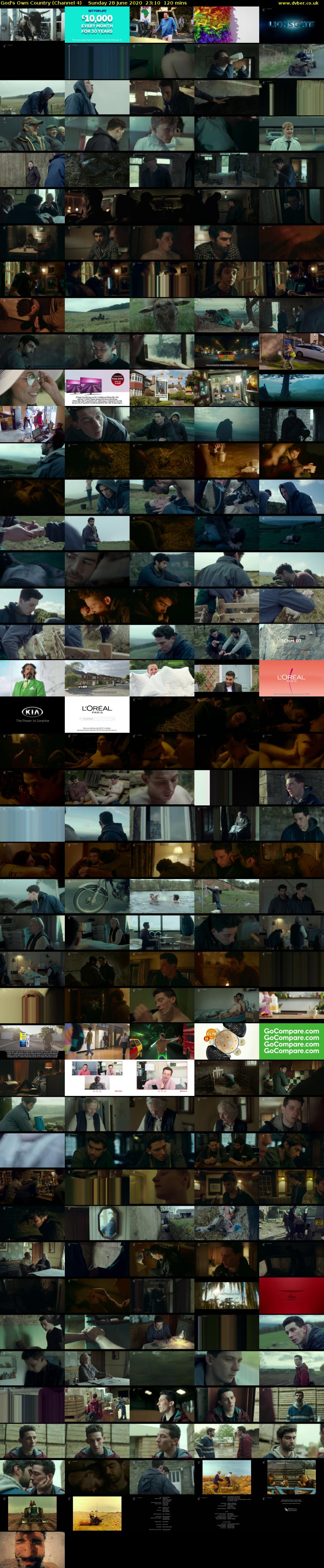 God's Own Country (Channel 4) Sunday 28 June 2020 23:10 - 01:10