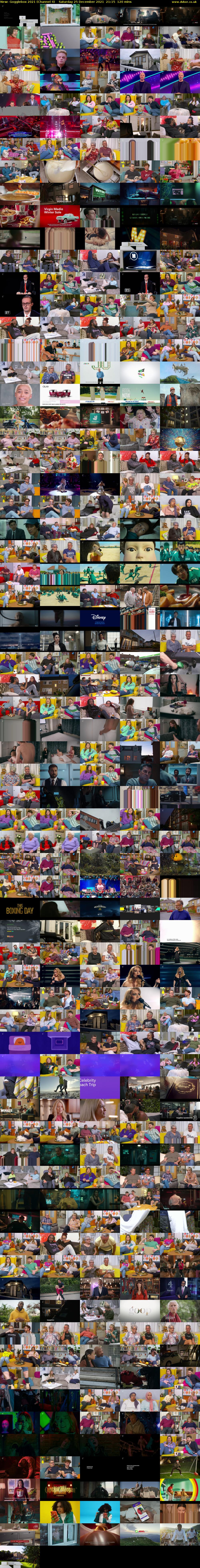 Gogglebox 2021 (Channel 4) Saturday 25 December 2021 21:15 - 23:15
