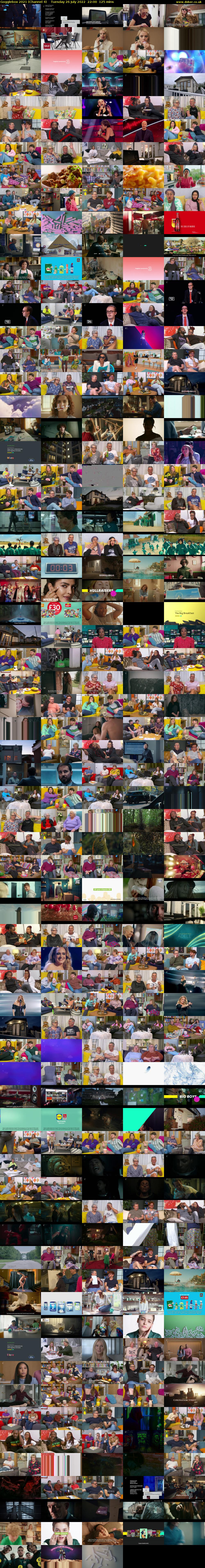 Gogglebox 2021 (Channel 4) Tuesday 26 July 2022 22:00 - 00:05