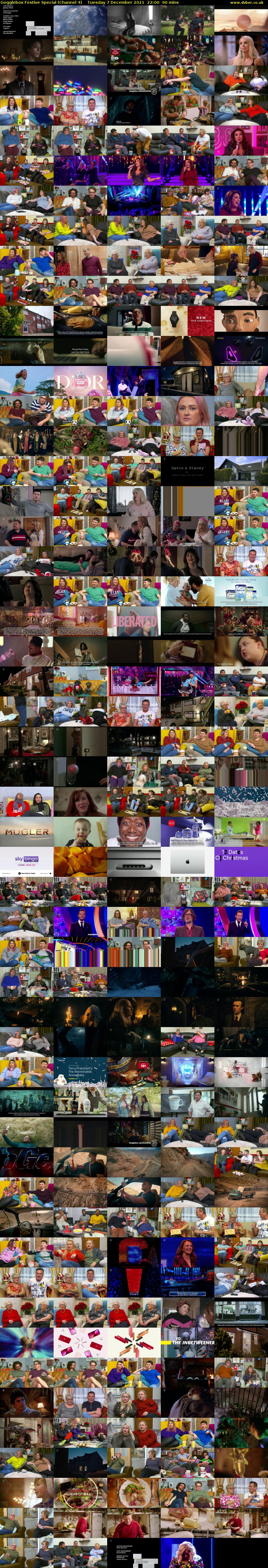 Gogglebox Festive Special (Channel 4) Tuesday 7 December 2021 22:00 - 23:30