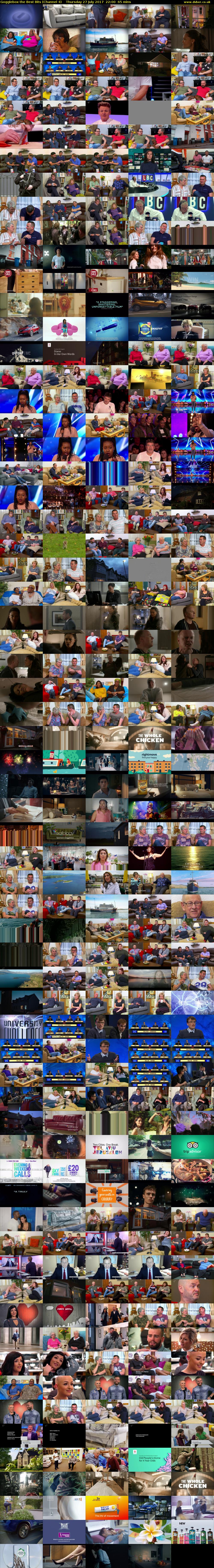 Gogglebox the Best Bits (Channel 4) Thursday 27 July 2017 22:00 - 23:05