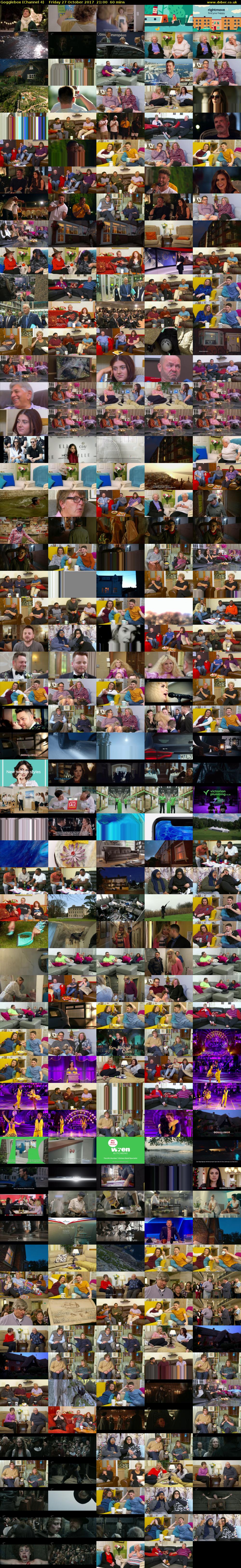 Gogglebox (Channel 4) Friday 27 October 2017 21:00 - 22:00