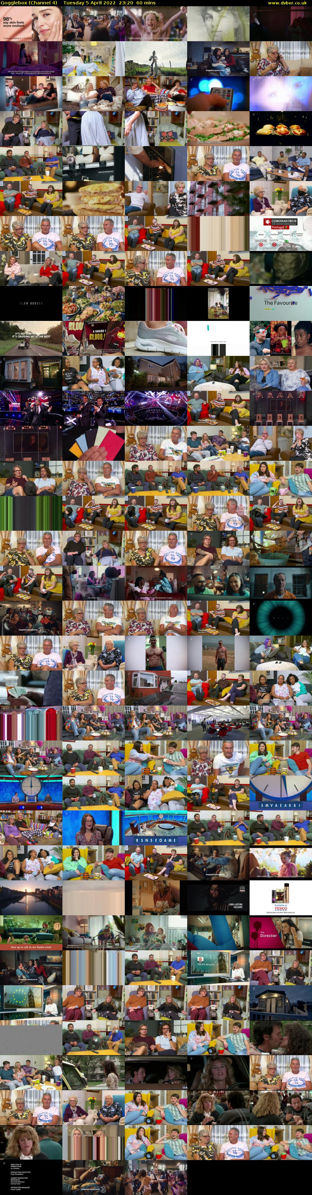 Gogglebox (Channel 4) Tuesday 5 April 2022 23:20 - 00:20
