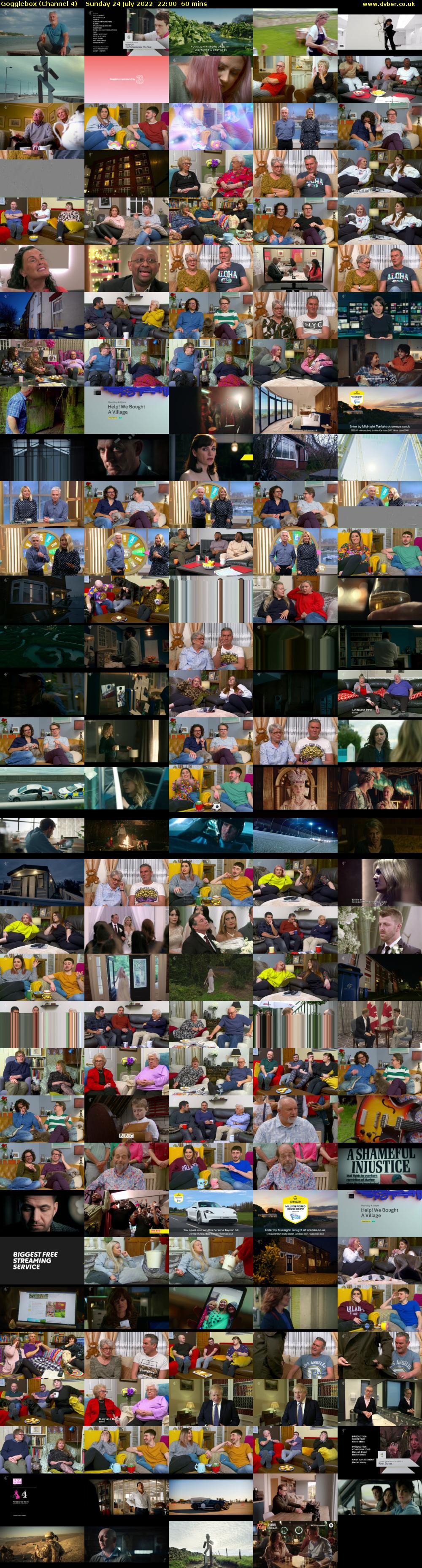 Gogglebox (Channel 4) Sunday 24 July 2022 22:00 - 23:00