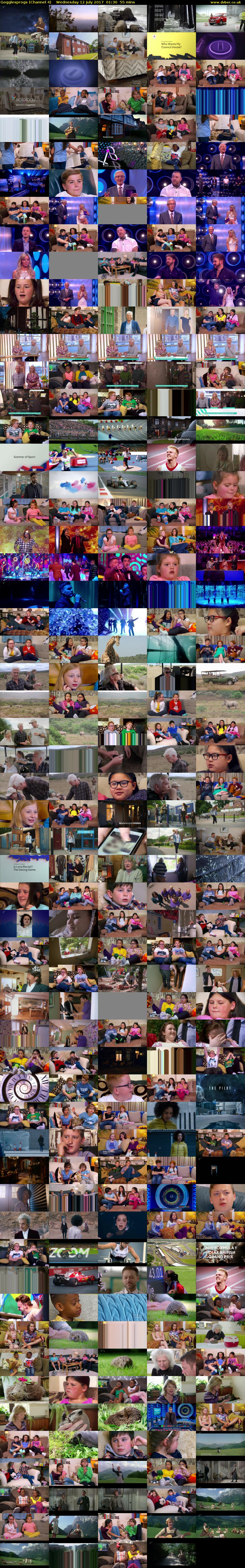 Gogglesprogs (Channel 4) Wednesday 12 July 2017 01:30 - 02:25