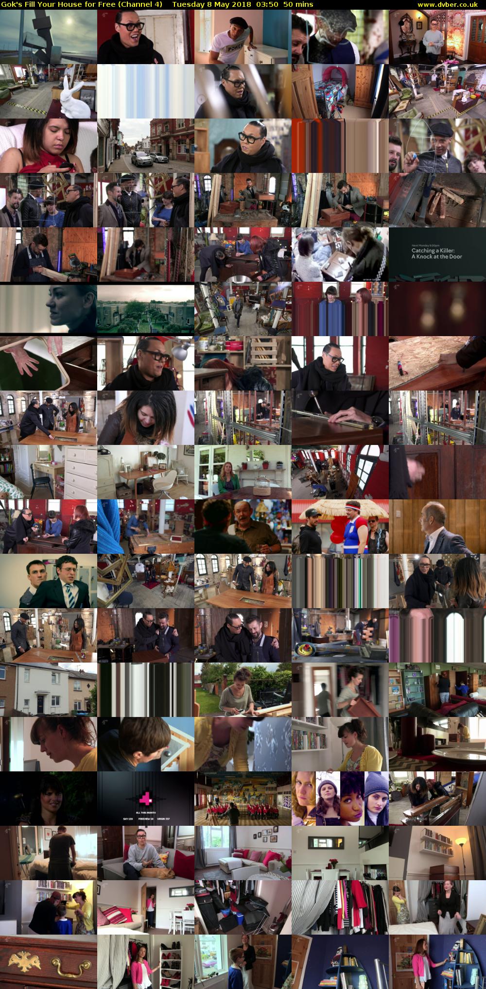 Gok's Fill Your House for Free (Channel 4) Tuesday 8 May 2018 03:50 - 04:40