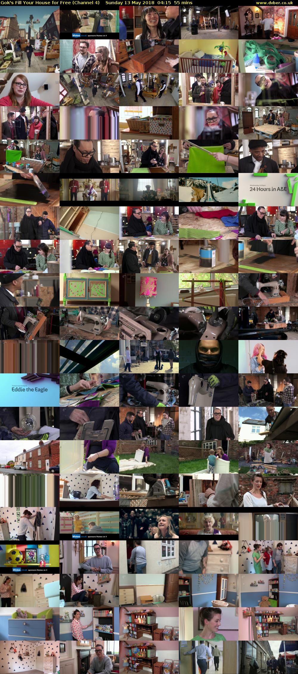 Gok's Fill Your House for Free (Channel 4) Sunday 13 May 2018 04:15 - 05:10