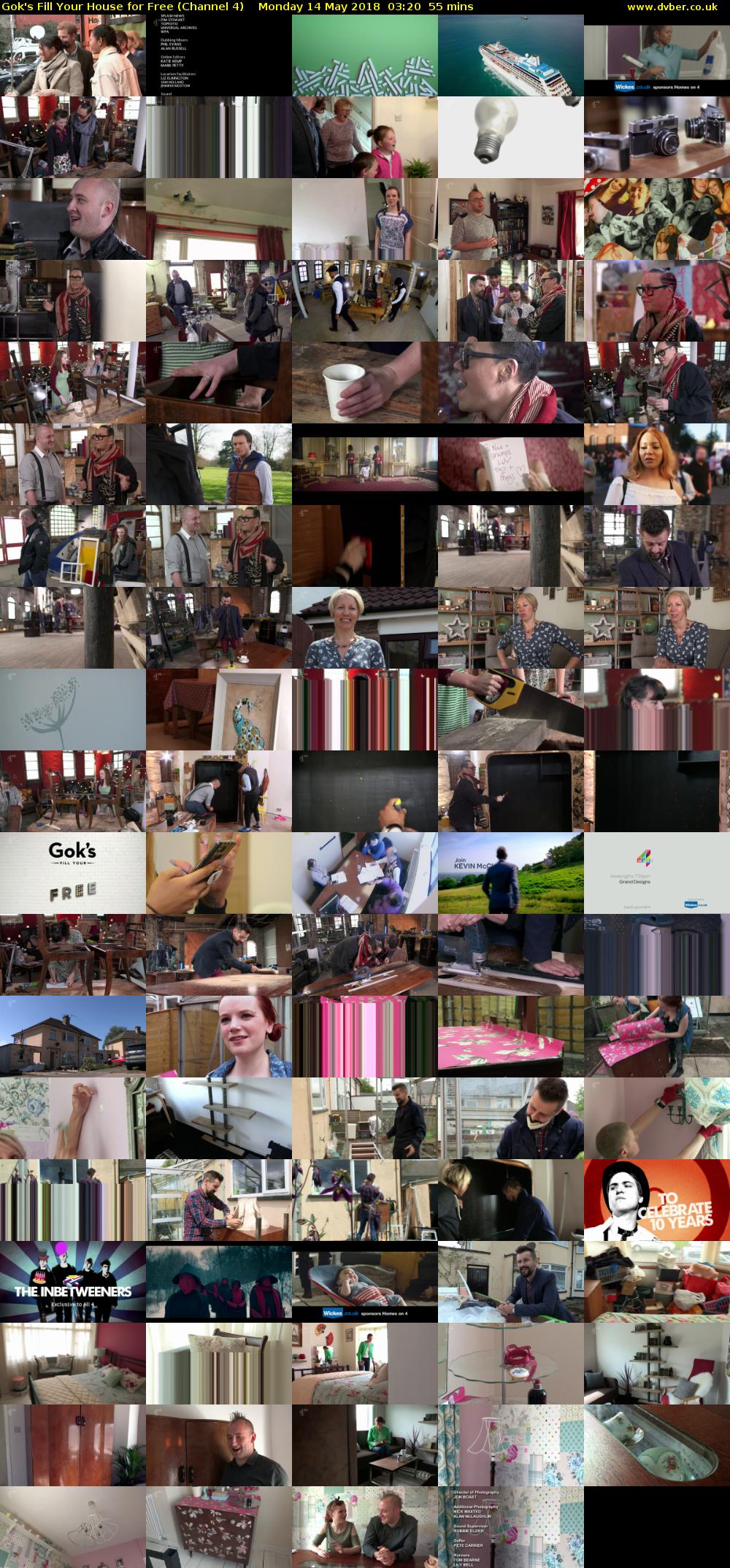 Gok's Fill Your House for Free (Channel 4) Monday 14 May 2018 03:20 - 04:15