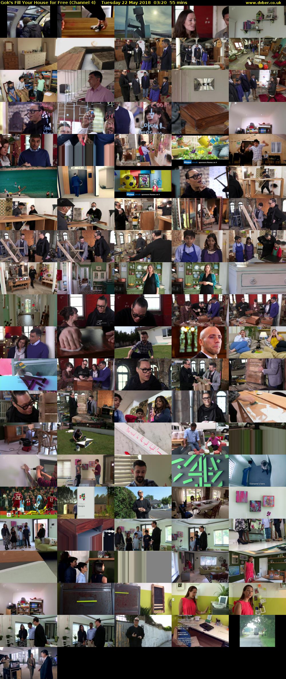 Gok's Fill Your House for Free (Channel 4) Tuesday 22 May 2018 03:20 - 04:15