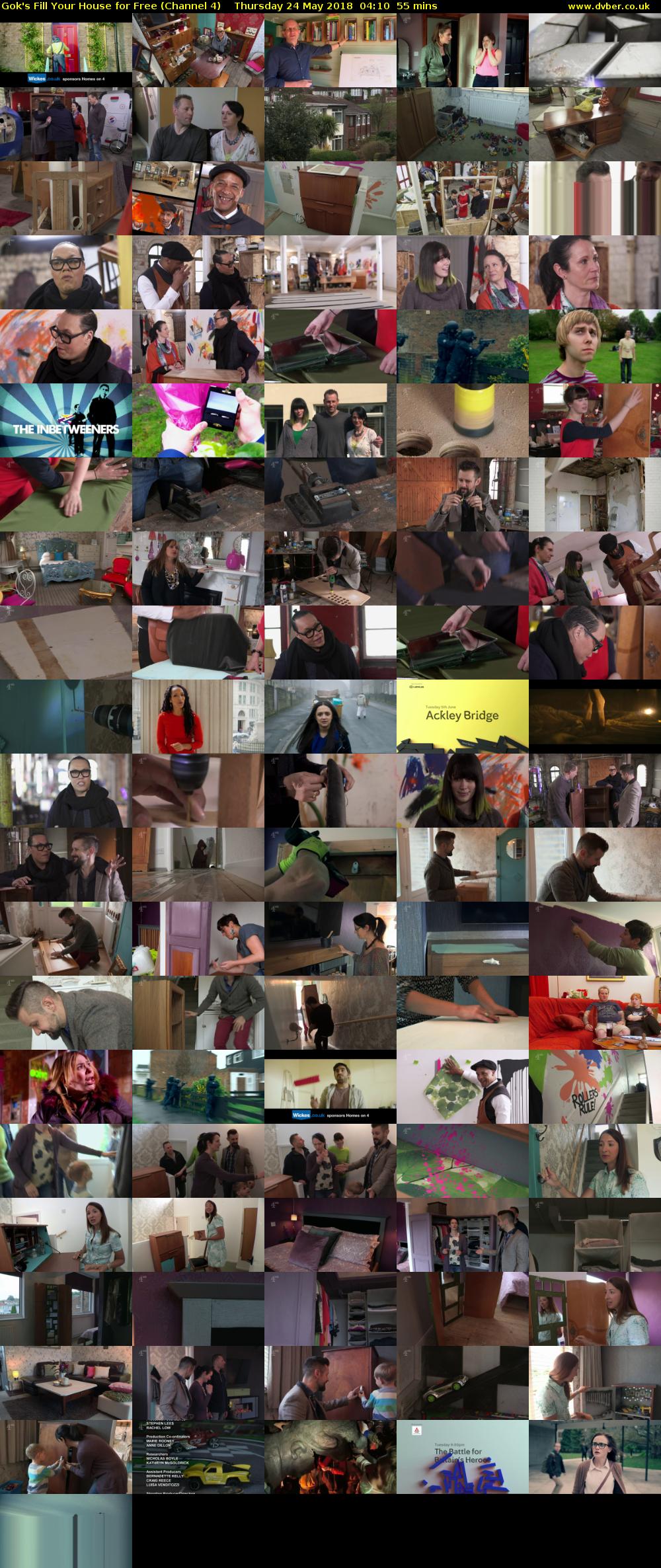 Gok's Fill Your House for Free (Channel 4) Thursday 24 May 2018 04:10 - 05:05
