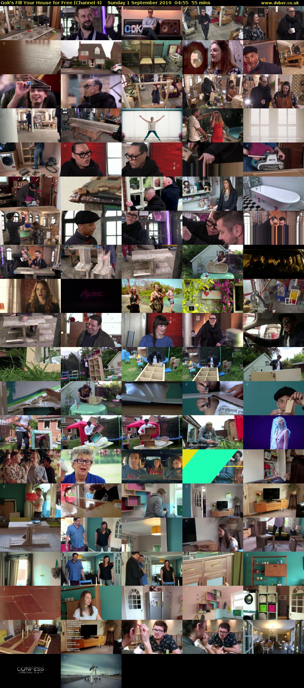 Gok's Fill Your House for Free (Channel 4) Sunday 1 September 2019 04:55 - 05:50