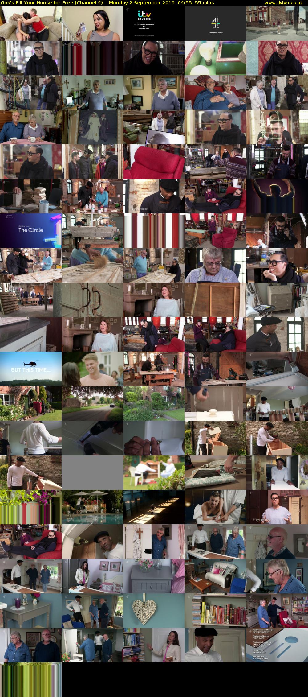 Gok's Fill Your House for Free (Channel 4) Monday 2 September 2019 04:55 - 05:50