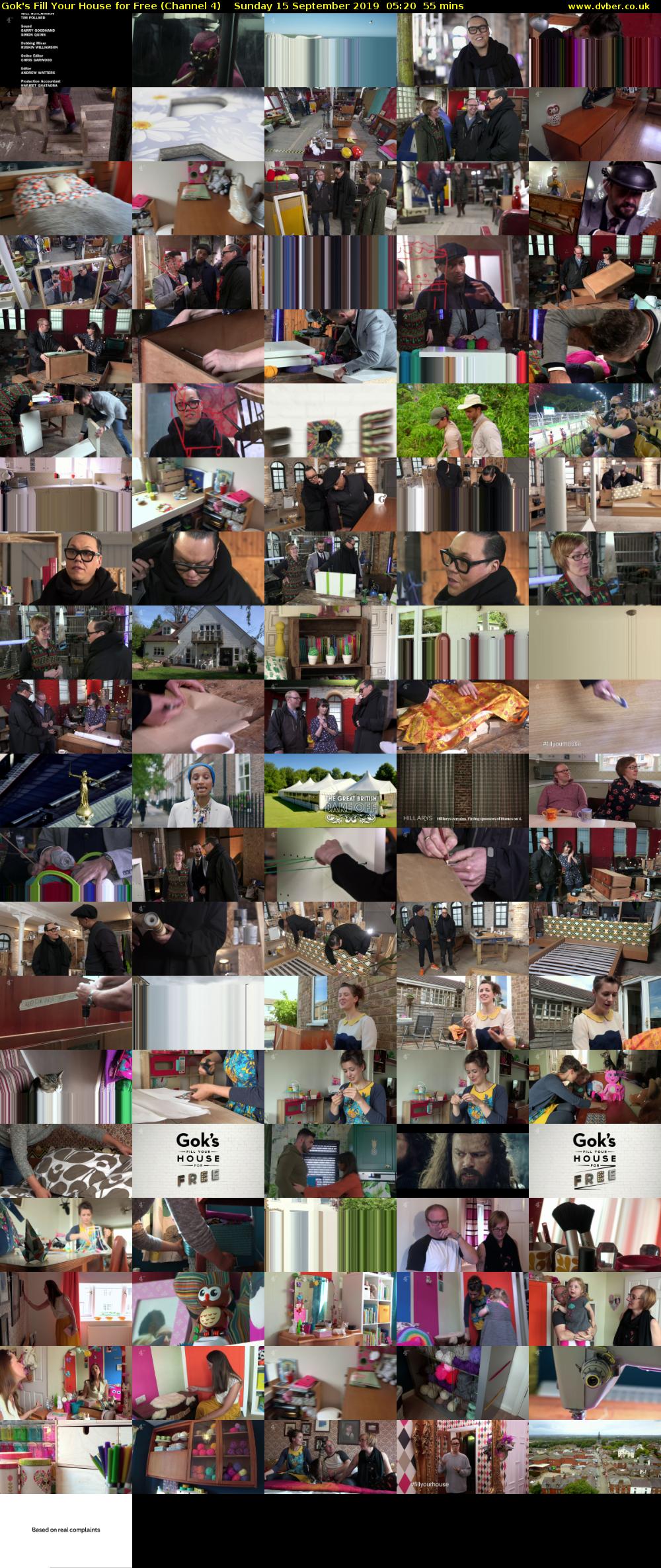 Gok's Fill Your House for Free (Channel 4) Sunday 15 September 2019 05:20 - 06:15