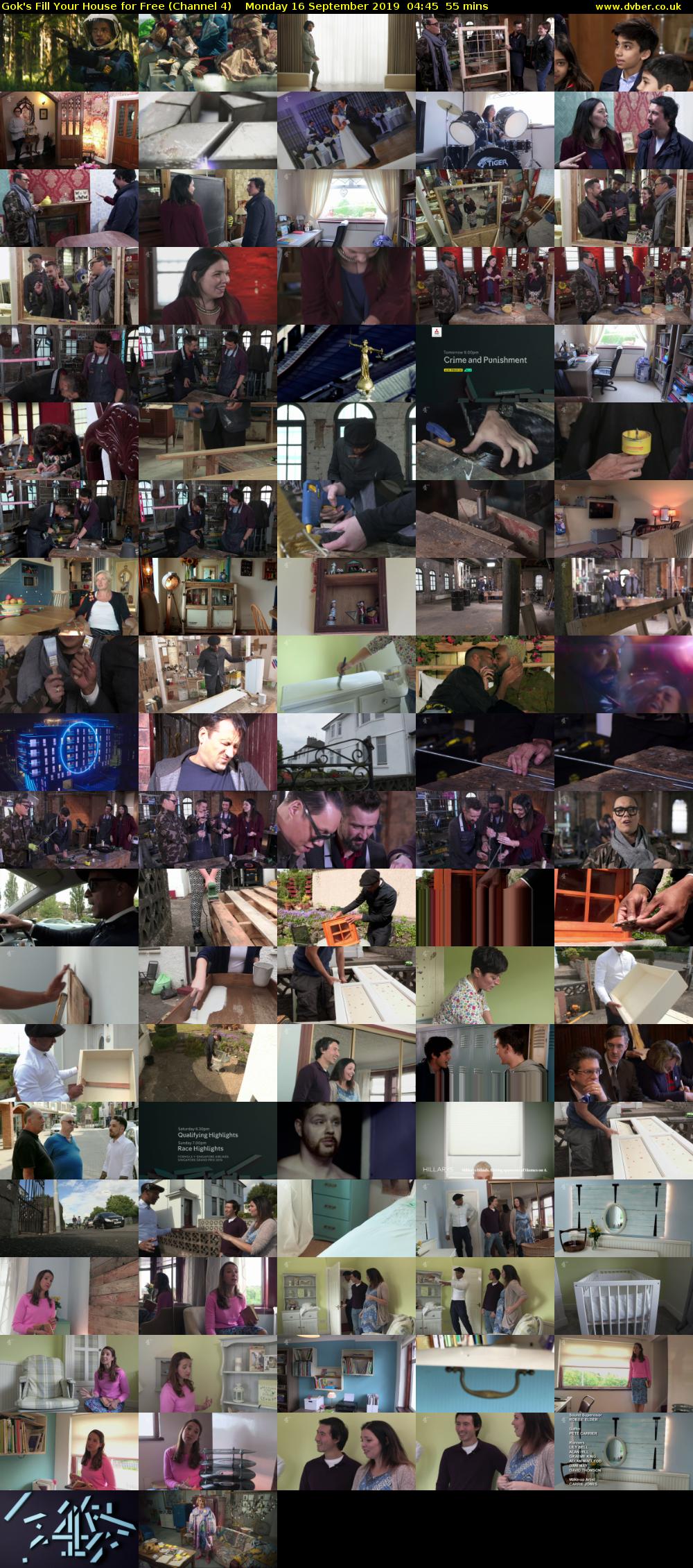 Gok's Fill Your House for Free (Channel 4) Monday 16 September 2019 04:45 - 05:40