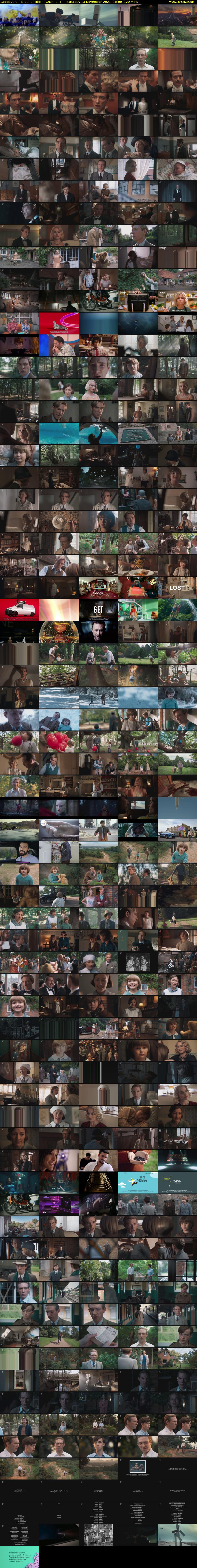 Goodbye Christopher Robin (Channel 4) Saturday 13 November 2021 18:00 - 20:00