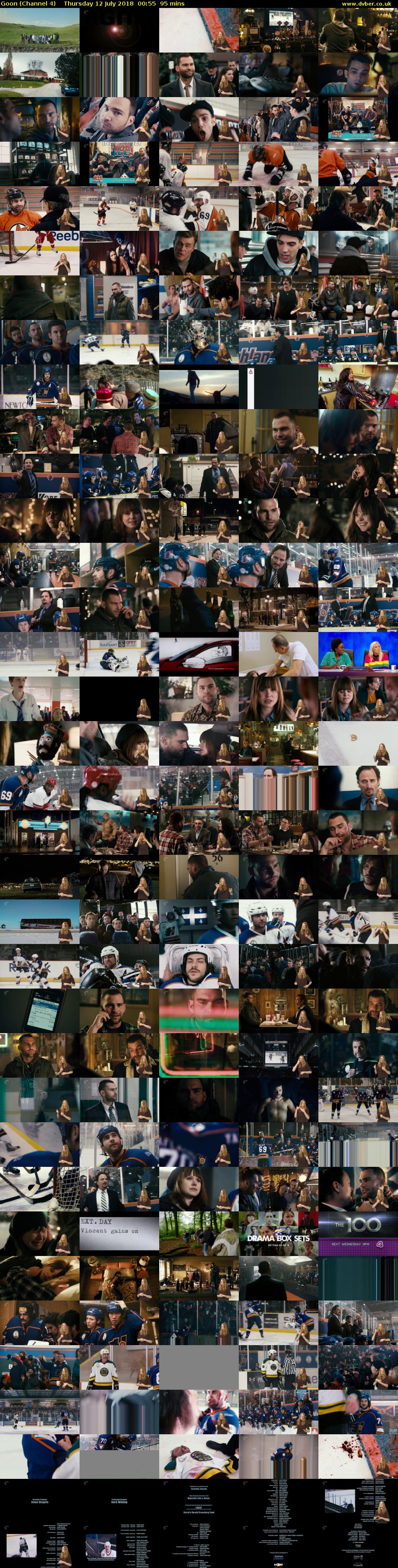 Goon (Channel 4) Thursday 12 July 2018 00:55 - 02:30