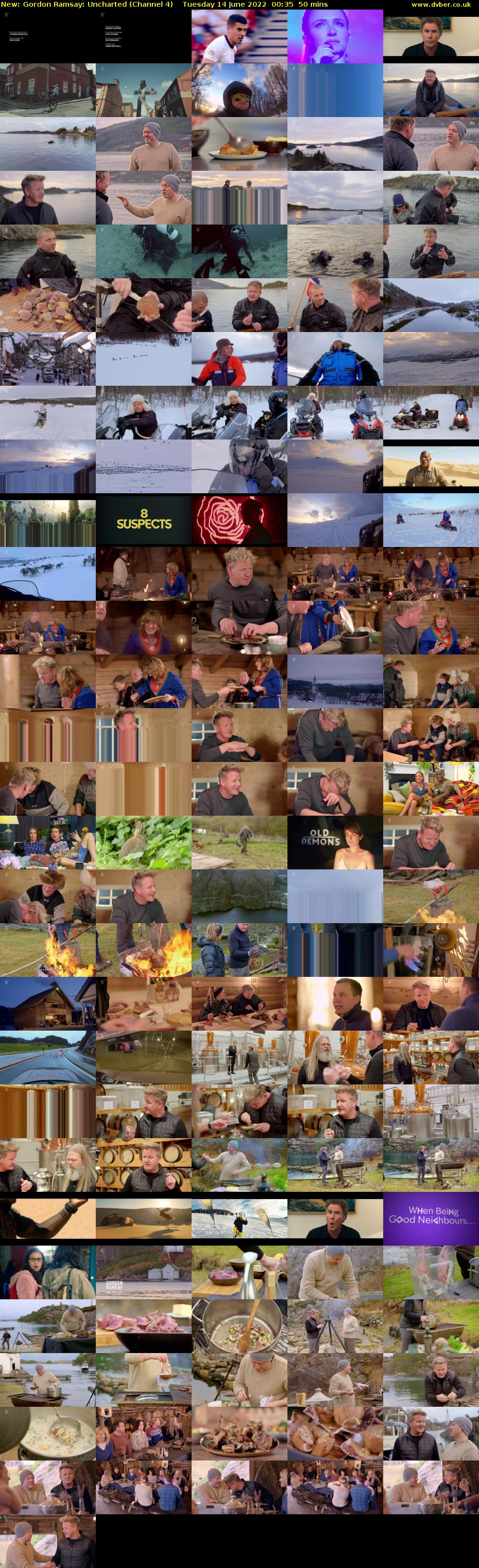 Gordon Ramsay: Uncharted (Channel 4) Tuesday 14 June 2022 00:35 - 01:25