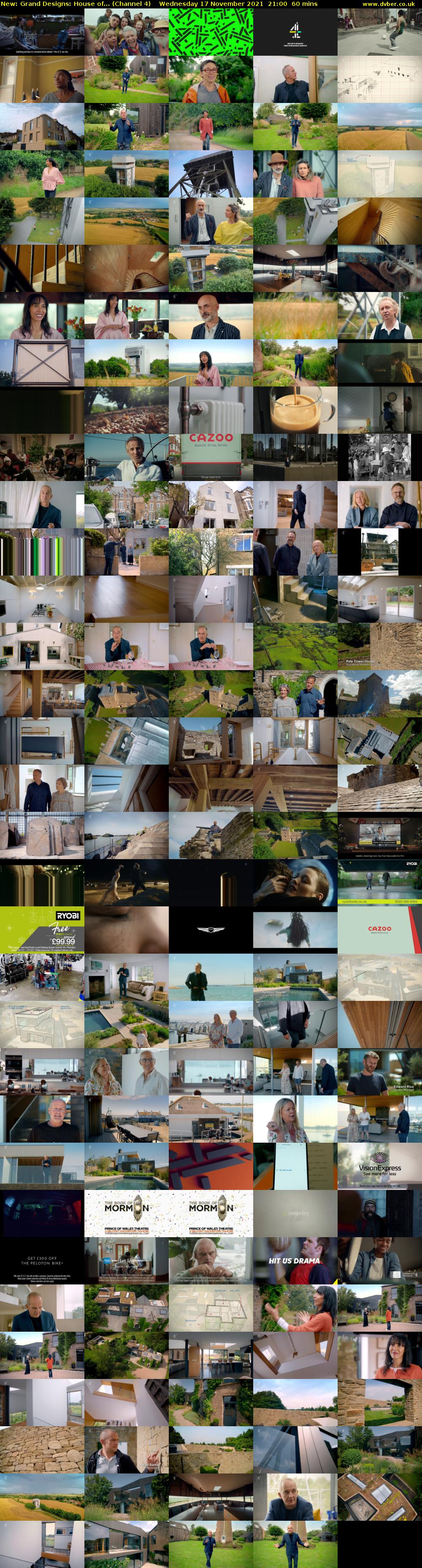 Grand Designs: House of... (Channel 4) Wednesday 17 November 2021 21:00 - 22:00