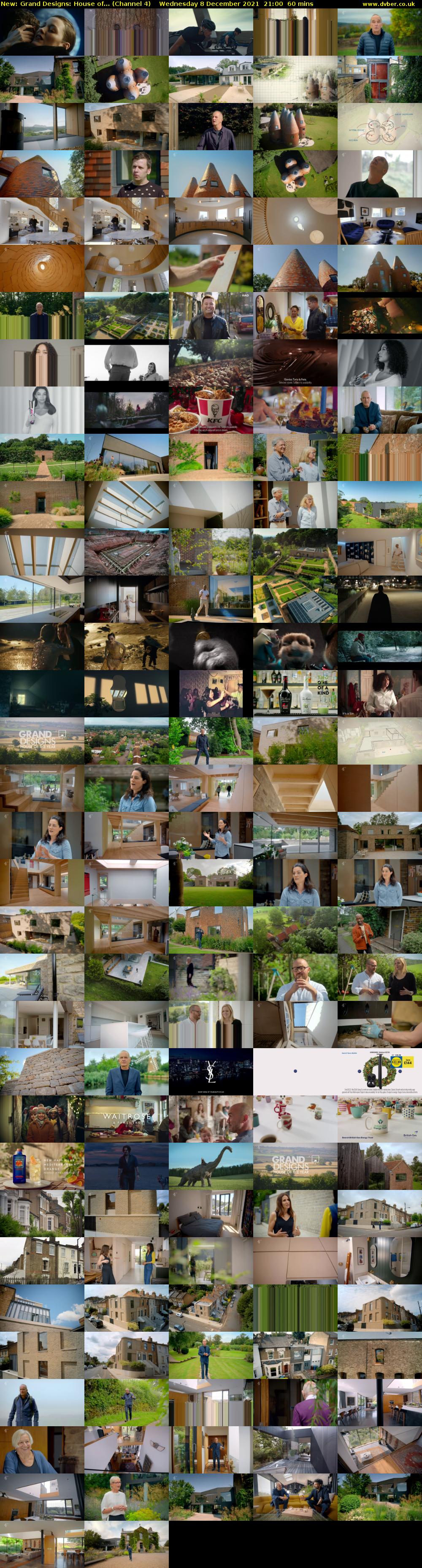 Grand Designs: House of... (Channel 4) Wednesday 8 December 2021 21:00 - 22:00