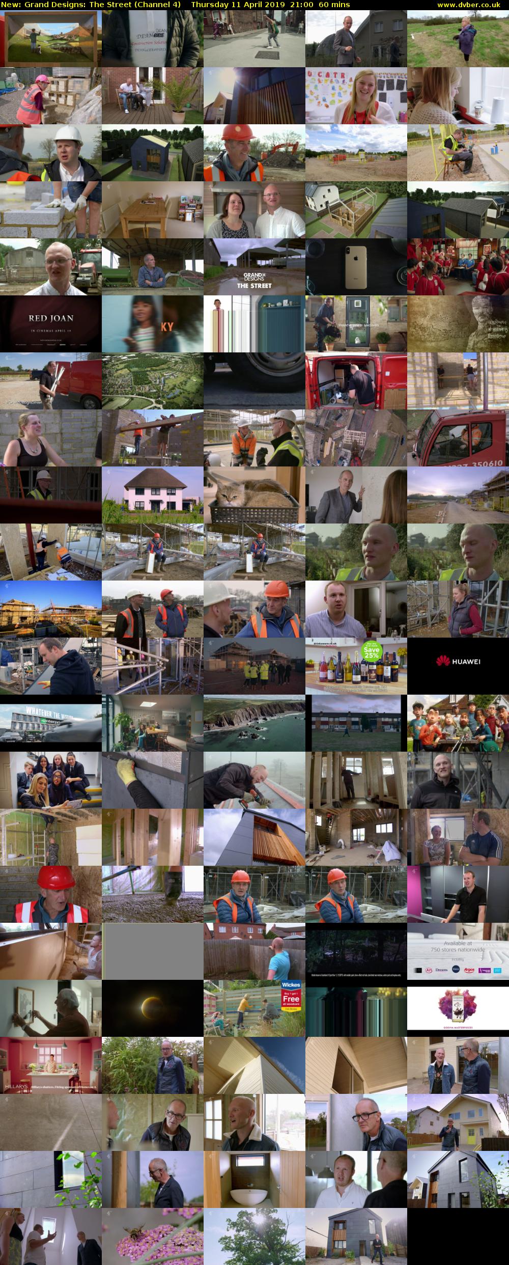 Grand Designs: The Street (Channel 4) Thursday 11 April 2019 21:00 - 22:00