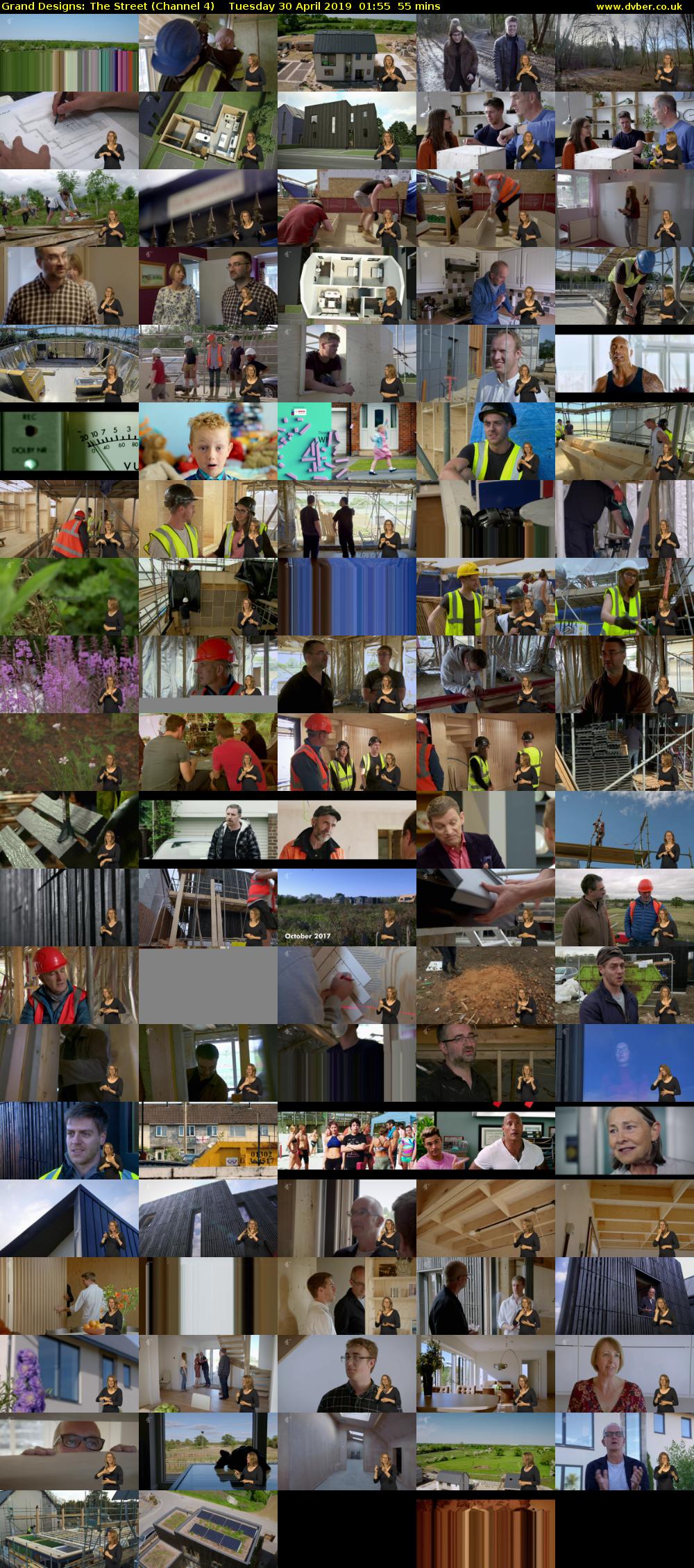 Grand Designs: The Street (Channel 4) Tuesday 30 April 2019 01:55 - 02:50
