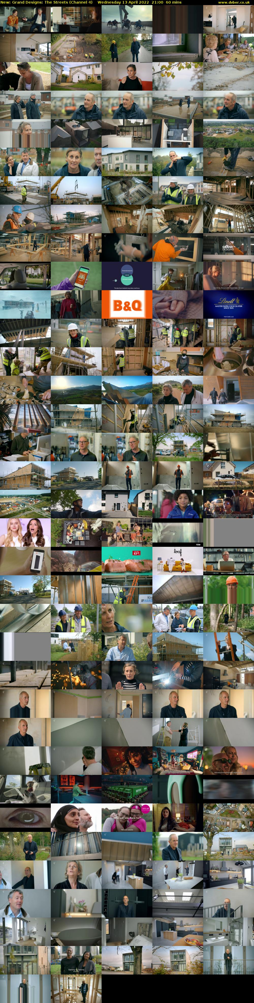 Grand Designs: The Streets (Channel 4) Wednesday 13 April 2022 21:00 - 22:00