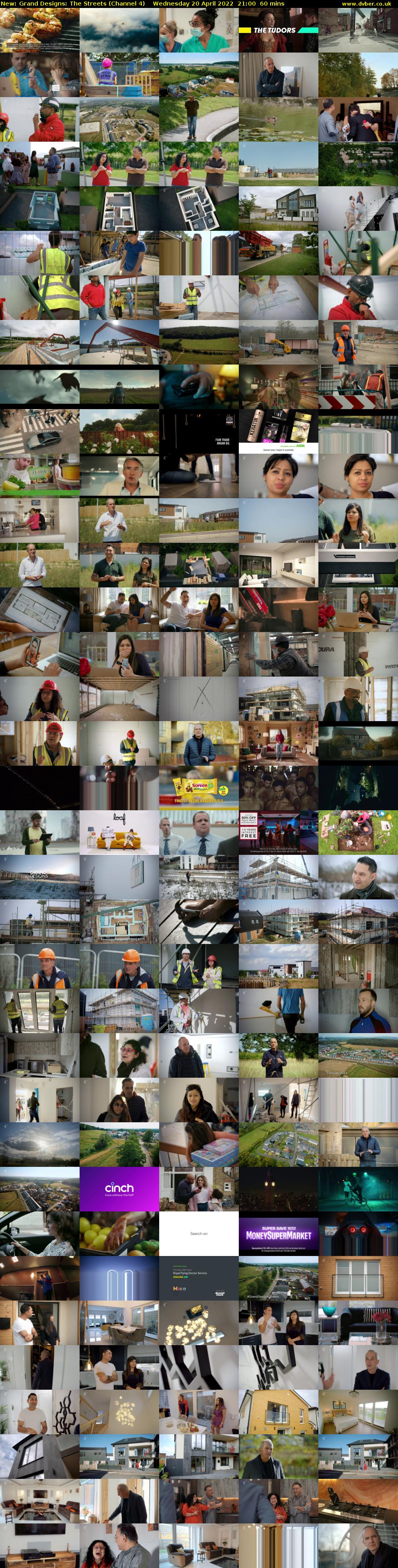 Grand Designs: The Streets (Channel 4) Wednesday 20 April 2022 21:00 - 22:00