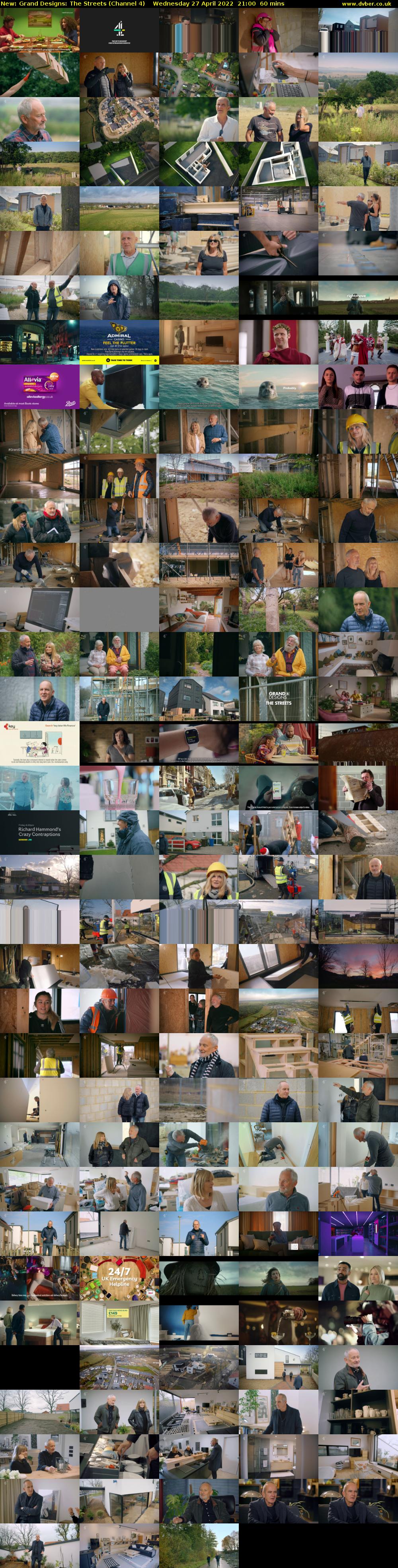 Grand Designs: The Streets (Channel 4) Wednesday 27 April 2022 21:00 - 22:00
