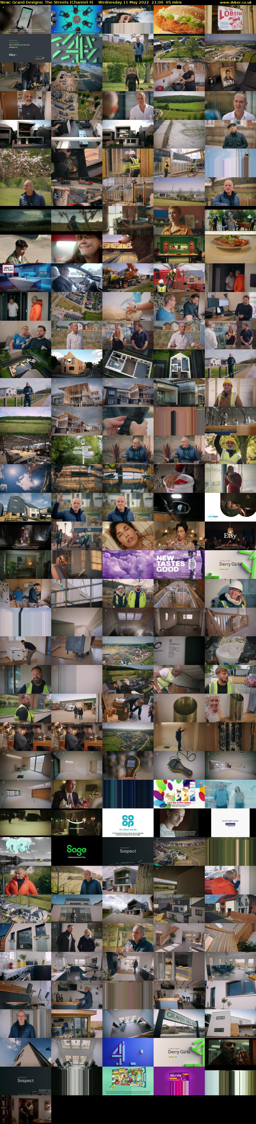 Grand Designs: The Streets (Channel 4) Wednesday 11 May 2022 21:00 - 22:05