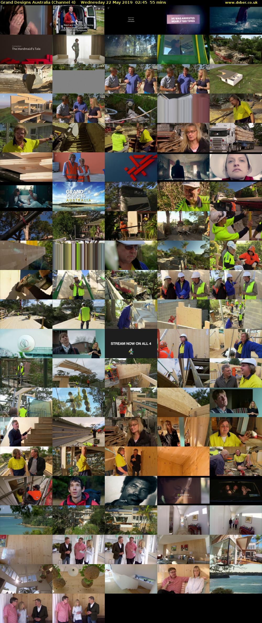 Grand Designs Australia (Channel 4) Wednesday 22 May 2019 02:45 - 03:40
