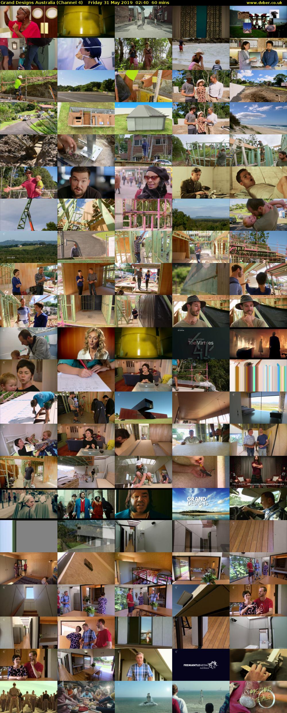 Grand Designs Australia (Channel 4) Friday 31 May 2019 02:40 - 03:40