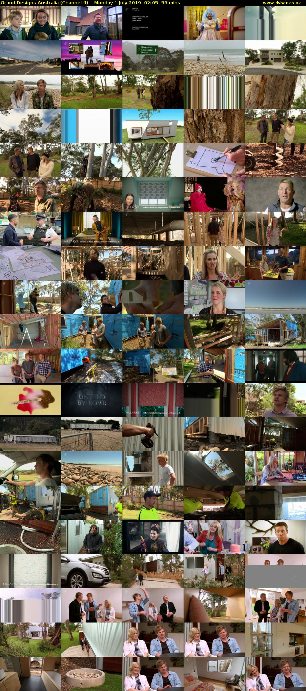 Grand Designs Australia (Channel 4) Monday 1 July 2019 02:05 - 03:00