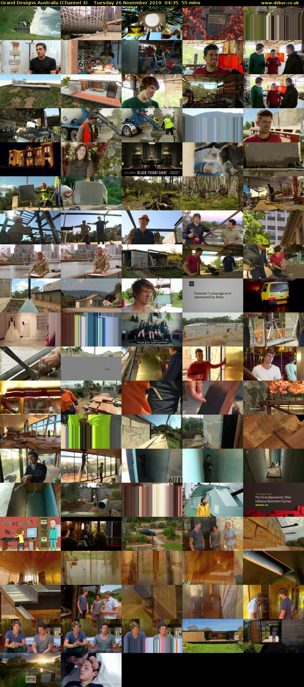 Grand Designs Australia (Channel 4) Tuesday 26 November 2019 04:35 - 05:30