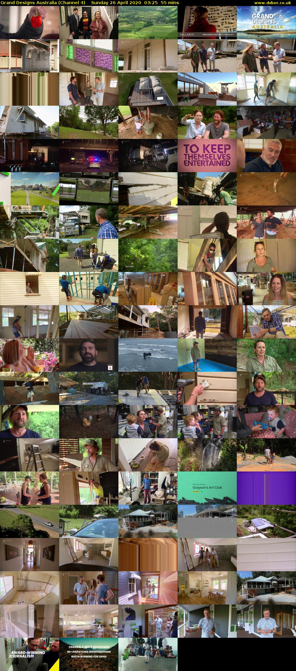 Grand Designs Australia (Channel 4) Sunday 26 April 2020 03:25 - 04:20