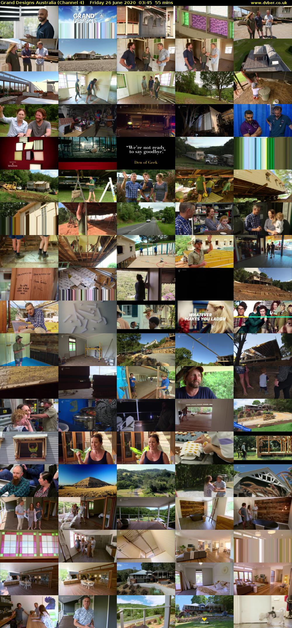 Grand Designs Australia (Channel 4) Friday 26 June 2020 03:45 - 04:40