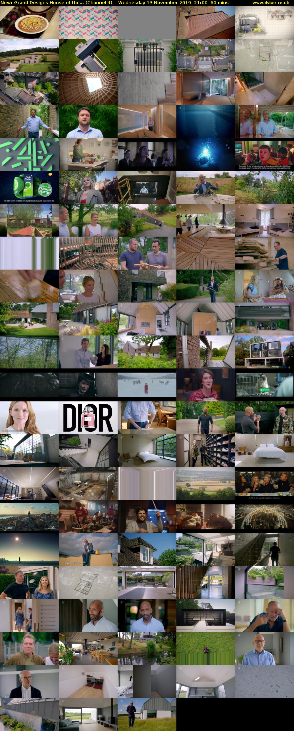 Grand Designs House of the... (Channel 4) Wednesday 13 November 2019 21:00 - 22:00